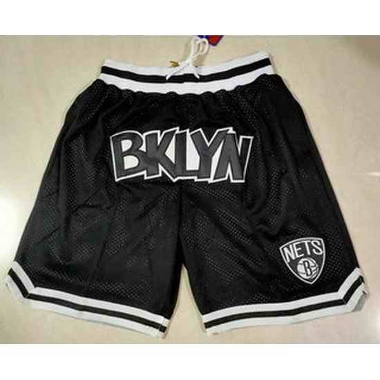Brooklyn Nets Basketball Shorts 009-0