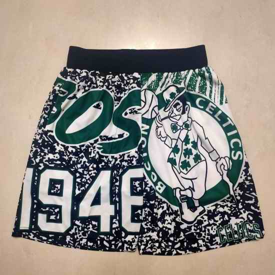 Boston Celtics Basketball Shorts 014-0