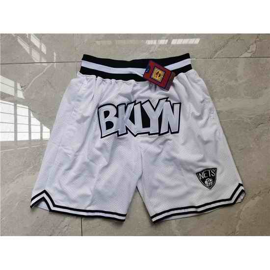 Brooklyn Nets Basketball Shorts 016-0