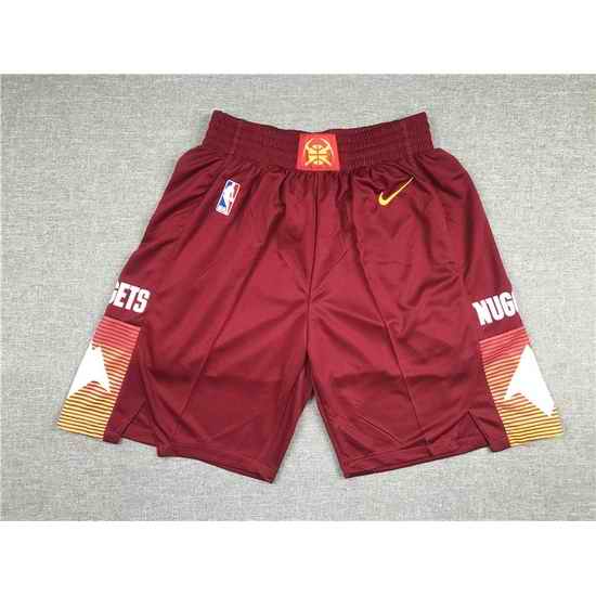 Denver Nuggets Basketball Shorts 014-0