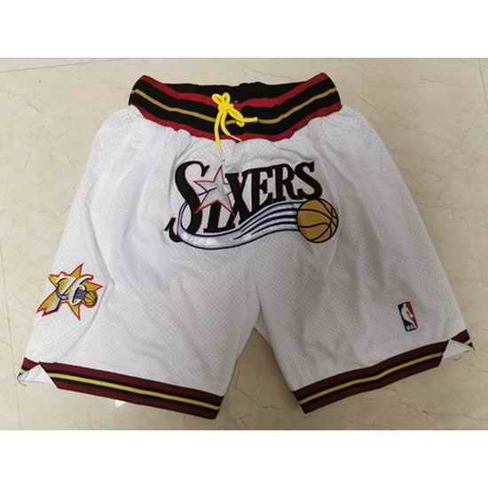 Philadelphia 76ers Basketball Shorts 003