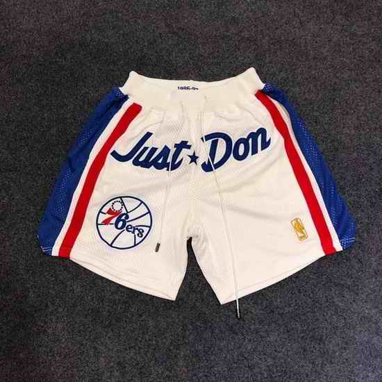 Philadelphia 76ers Basketball Shorts 008-0