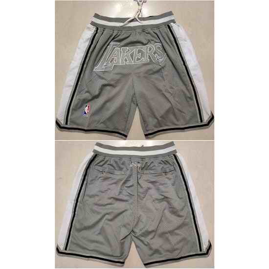 Los Angeles Lakers Basketball Shorts 032-0