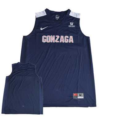 Men%27s Gonzaga Bulldogs Navy Customized College Basketball Jersey