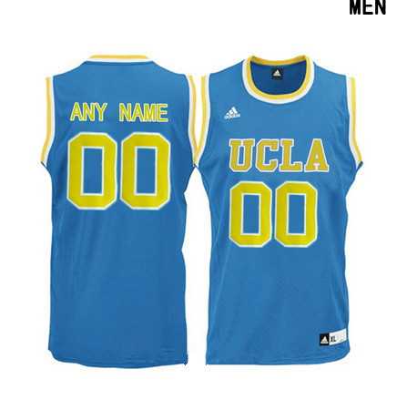 Women%27s UCLA Bruins Custom Adidas College Basketball Jersey - Light Blue