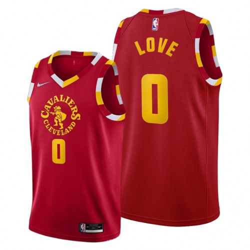 Cleveland Cleveland Cavaliers #0 Kevin Love Youth 2021-22 City Edition Red NBA Jersey Youth-0