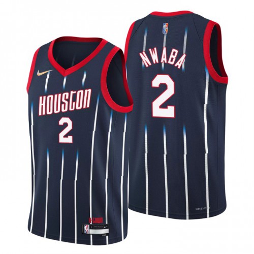 Houston Houston Rockets #2 David Nwaba Men’s Nike Navy 2021/22 Swingman NBA Jersey – City Edition Men’s