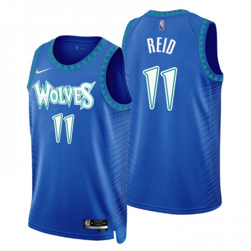 Minnesota Minnesota Timberwolves #11 Naz Reid Men’s Nike Royal 2021/22 Swingman NBA Jersey – City Edition Men’s