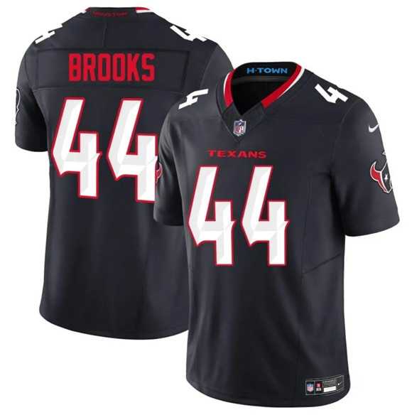 Men%27s Houston Texans #44 British Brooks Navy 2025 F.U.S.E. Vapor Limited Stitched Jersey Dzhi