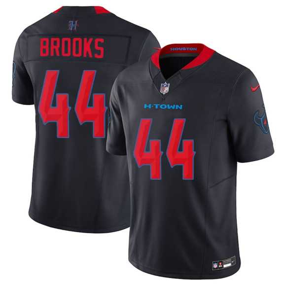 Men%27s Houston Texans #44 British Brooks Navy 2nd Alternate 2025 F.U.S.E. Vapor Limited Stitched Jersey Dzhi