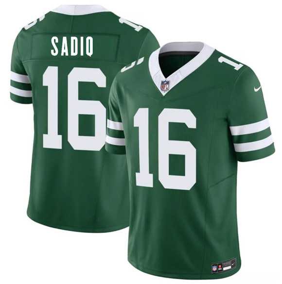 Men%27s New York Jets #16 Kenyon Sadiq Green 2026 Draft F.U.S.E. Vapor Untouchable Limited Stitched Jersey