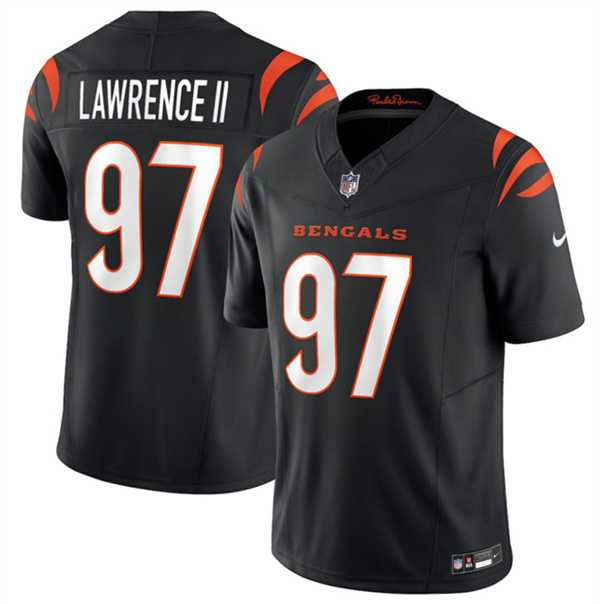 Men's Cincinnati Bengals #97 Dexter Lawrence II Black 2026 F.U.S.E. Vapor Untouchable Limited Stitched Jersey Dzhi-0
