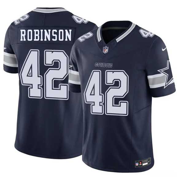 Men%27s Dallas Cowboys #42 Curtis Robinson Navy 2026 F.U.S.E. Vapor Untouchable Limited Stitched Jersey Dzhi