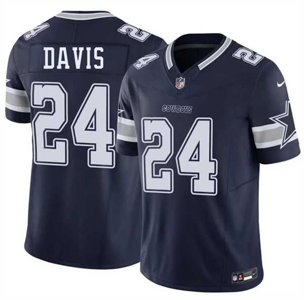 Men%27s Dallas Cowboys #24 Malik Davis Navy 2026 F.U.S.E. Vapor Untouchable Limited Stitched Jersey Dzhi