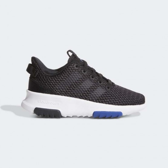 Kids Utility Black/Black/White Adidas Cloudfoam Racer Tr Sport Shoes 356NROXU-0