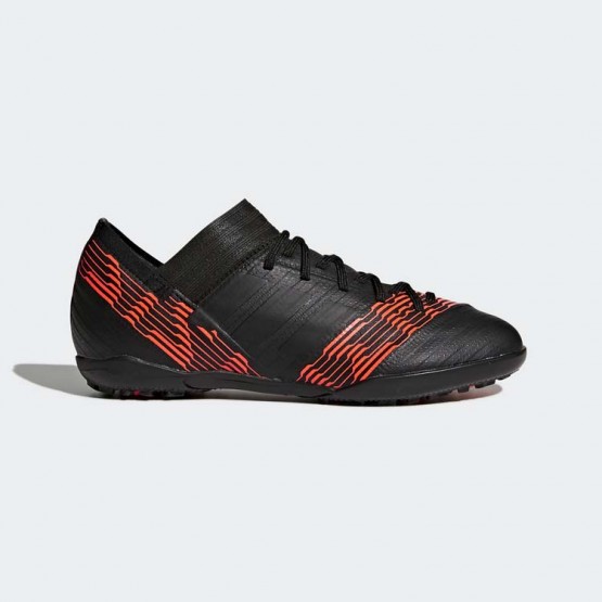 Kids Core Black/Black/Tactile Gold Metallic Adidas Nemeziz Tango 17.3 Turf Soccer Cleats 431TLWVO-0